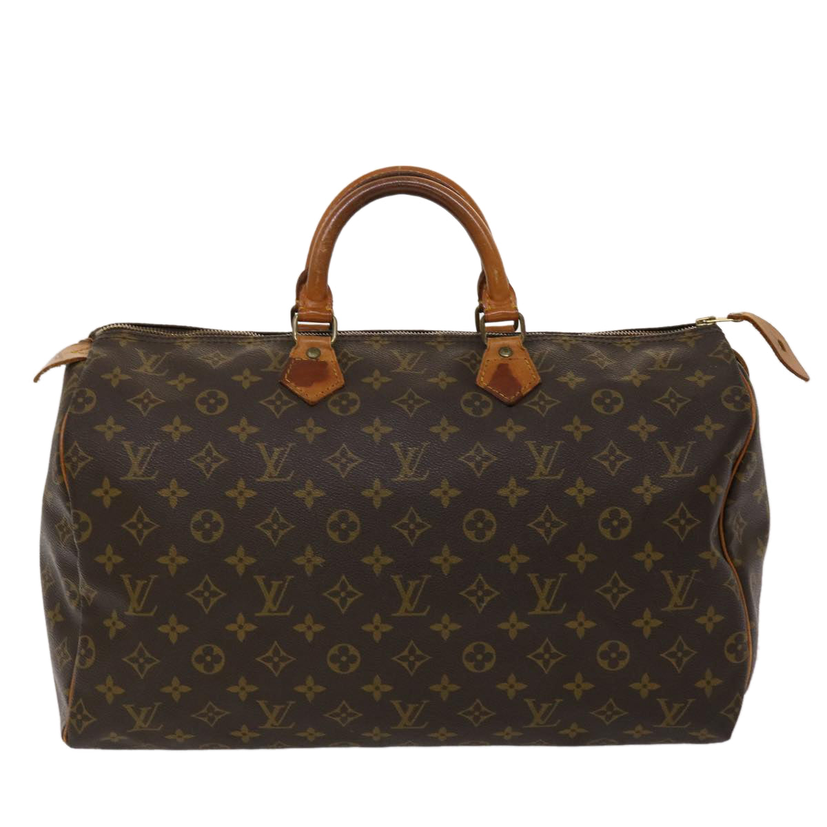 LOUIS VUITTON Monogram Speedy 40 Hand Bag M41522 LV 47008