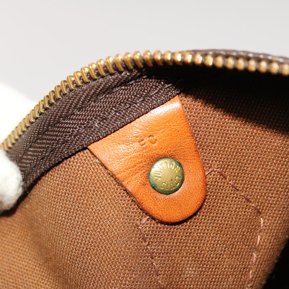 LOUIS VUITTON Monogram Speedy 40 Hand Bag M41522 LV 47008