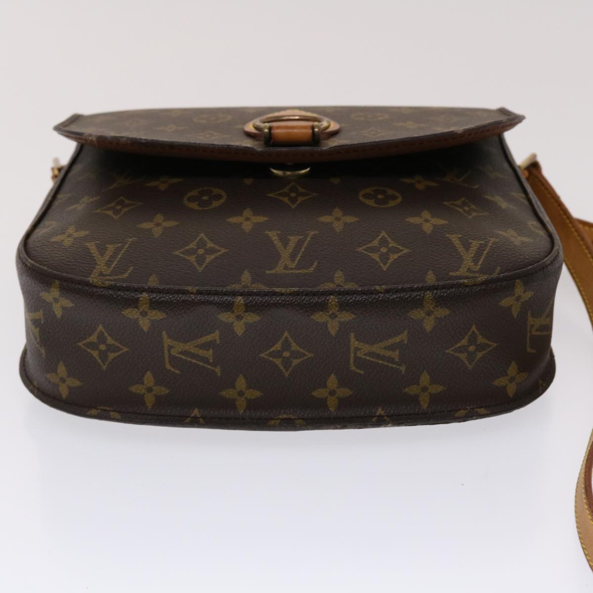 LOUIS VUITTON Monogram Saint Cloud GM Shoulder Bag M51242 LV 47010