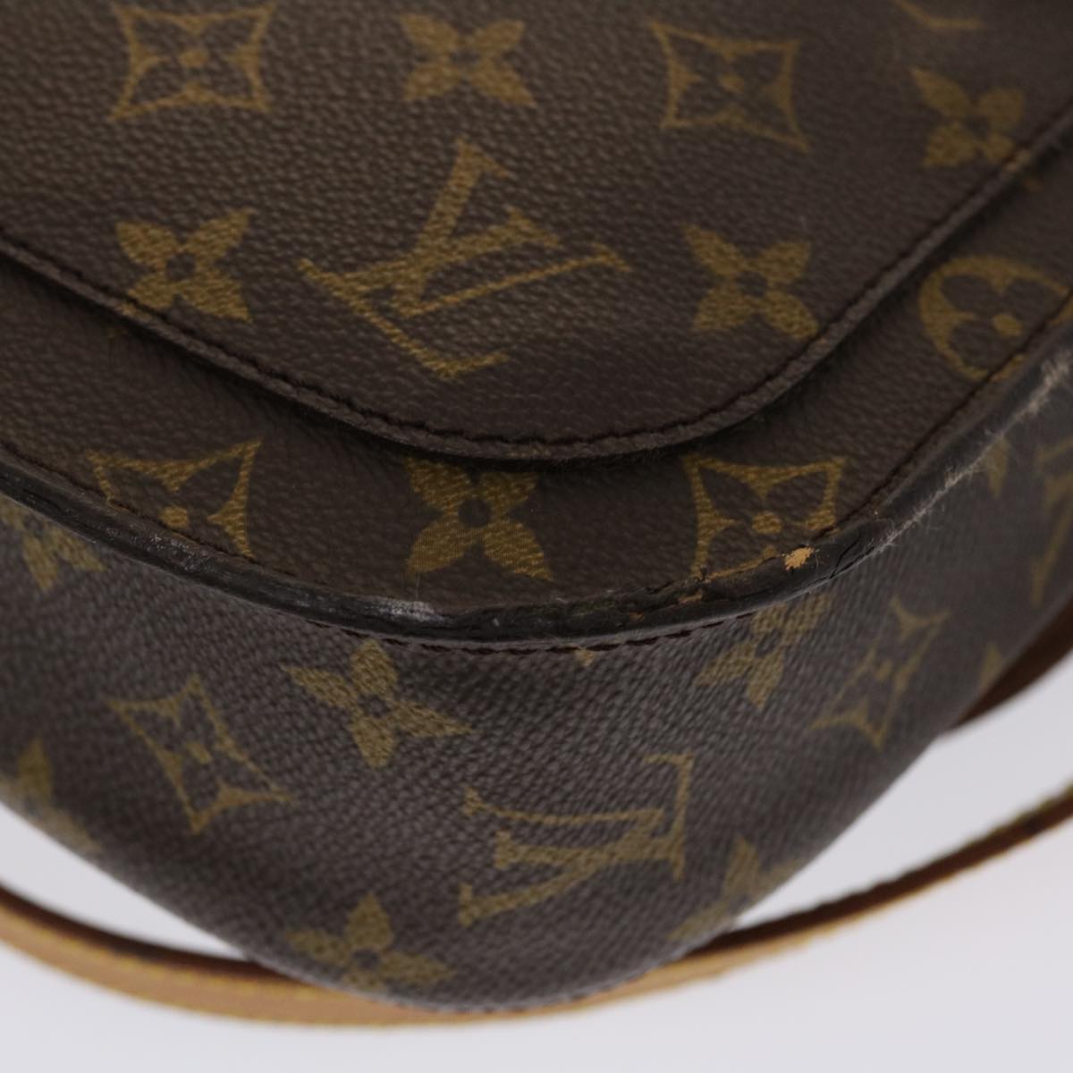 LOUIS VUITTON Monogram Saint Cloud GM Shoulder Bag M51242 LV 47010