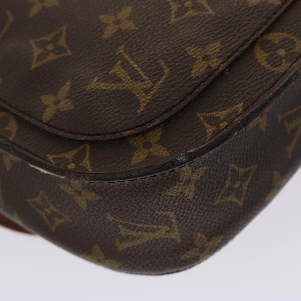 LOUIS VUITTON Monogram Saint Cloud GM Shoulder Bag M51242 LV 47010