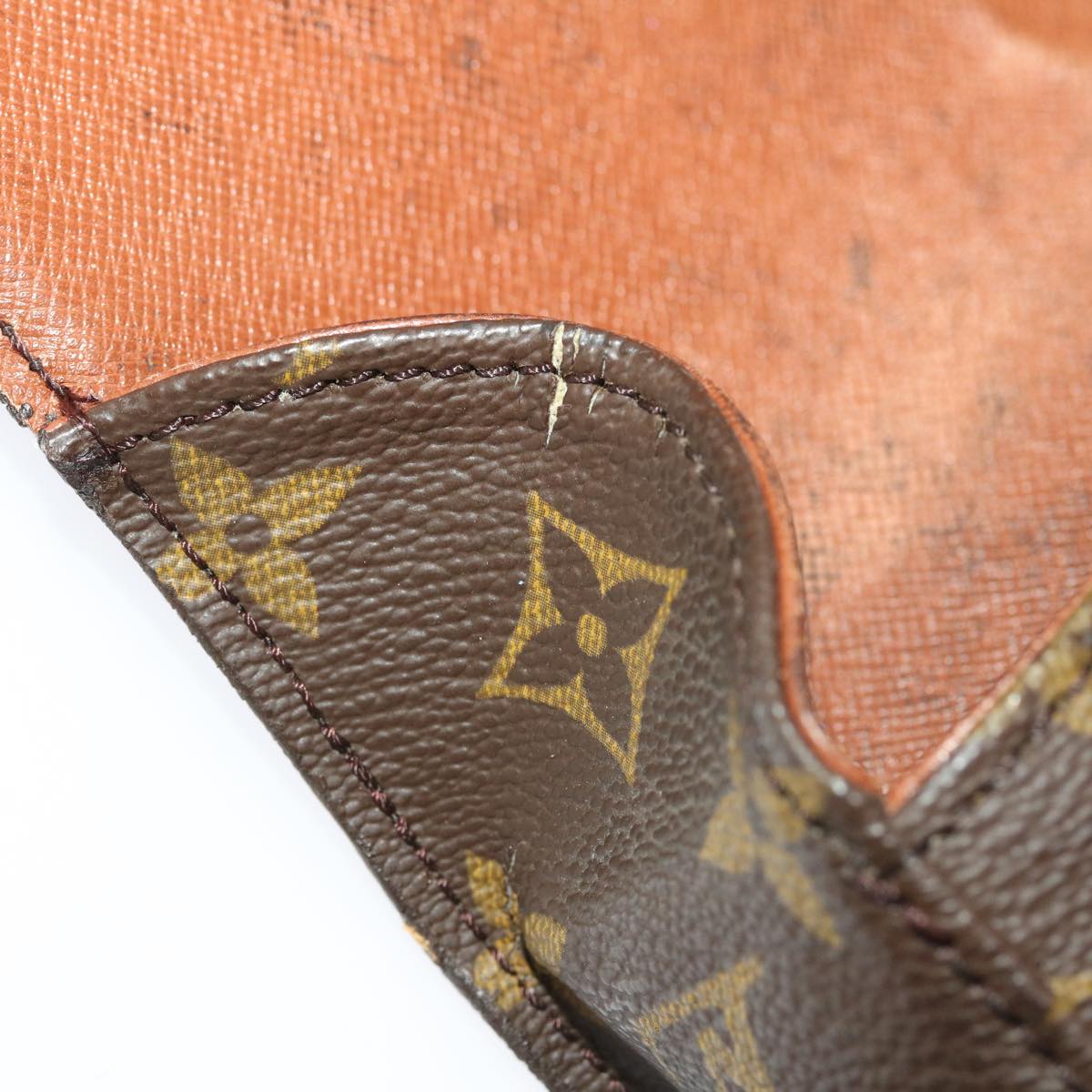 LOUIS VUITTON Monogram Saint Cloud GM Shoulder Bag M51242 LV 47010