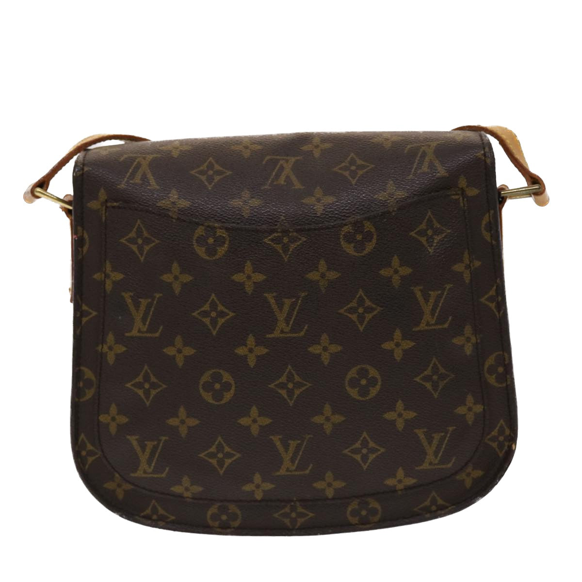 LOUIS VUITTON Monogram Saint Cloud GM Shoulder Bag M51242 LV 47010