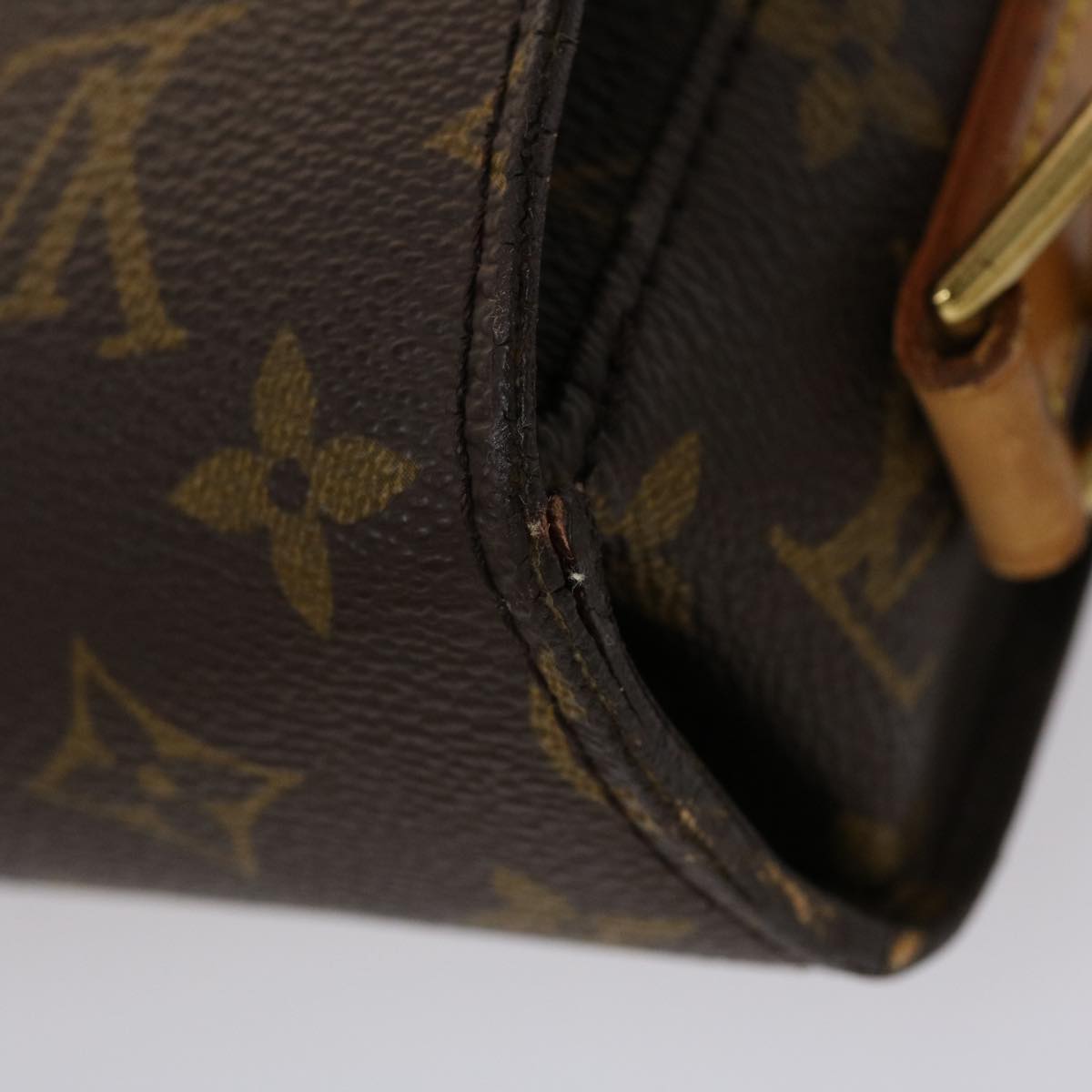 LOUIS VUITTON Monogram Saint Cloud GM Shoulder Bag M51242 LV 47010