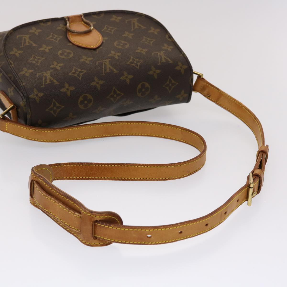 LOUIS VUITTON Monogram Saint Cloud GM Shoulder Bag M51242 LV 47010