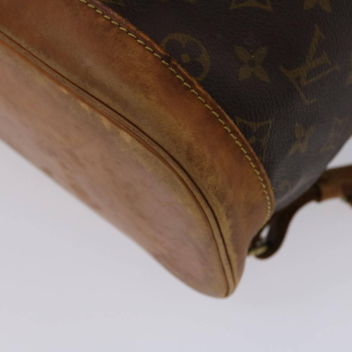 LOUIS VUITTON Monogram Montsouris GM Backpack M51135 LV 47014
