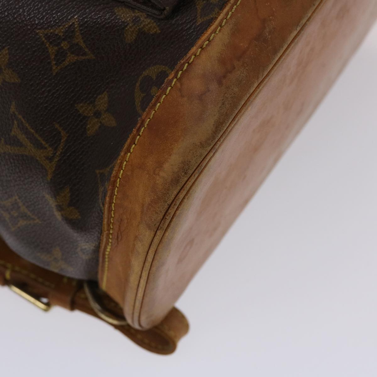 LOUIS VUITTON Monogram Montsouris GM Backpack M51135 LV 47014