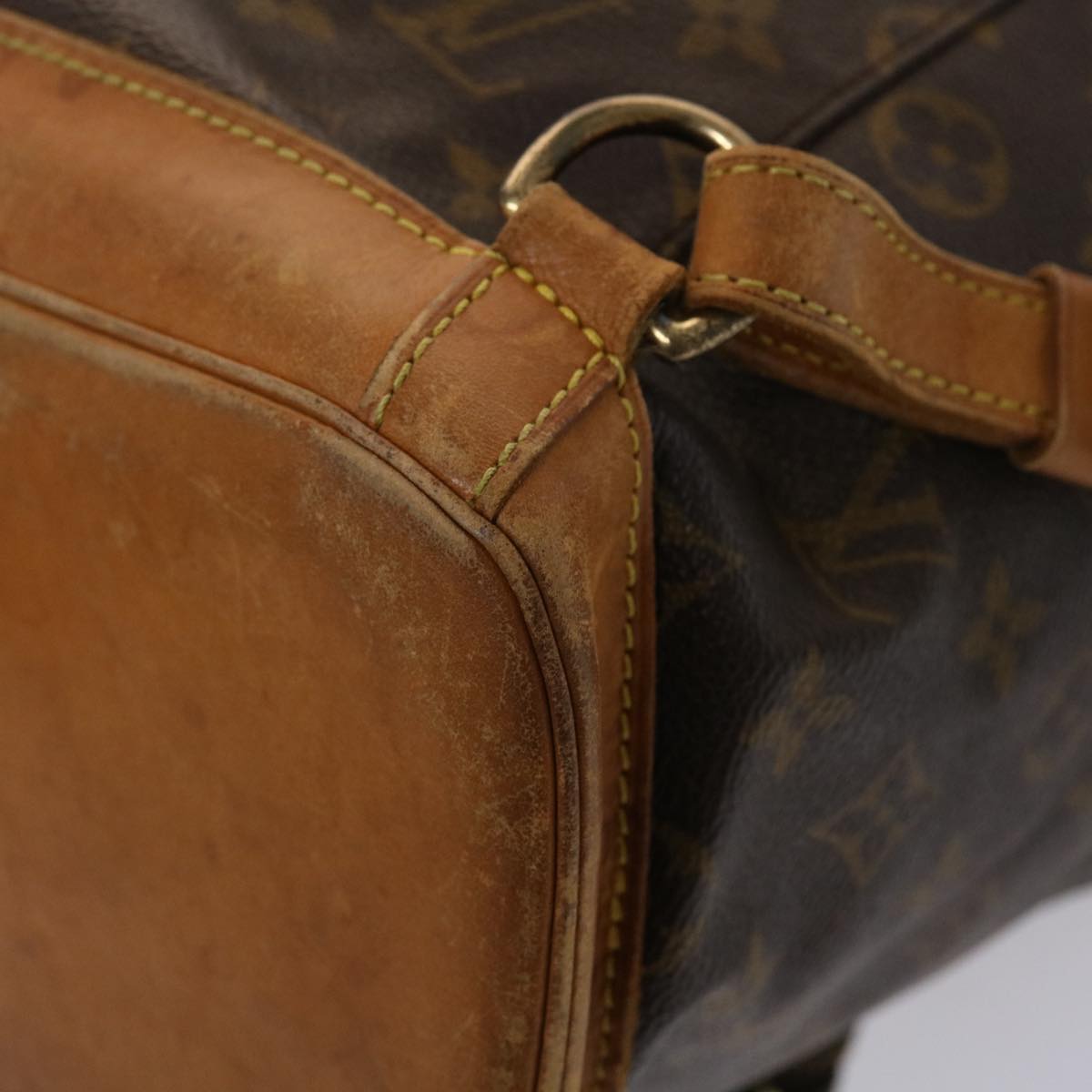 LOUIS VUITTON Monogram Montsouris GM Backpack M51135 LV 47014