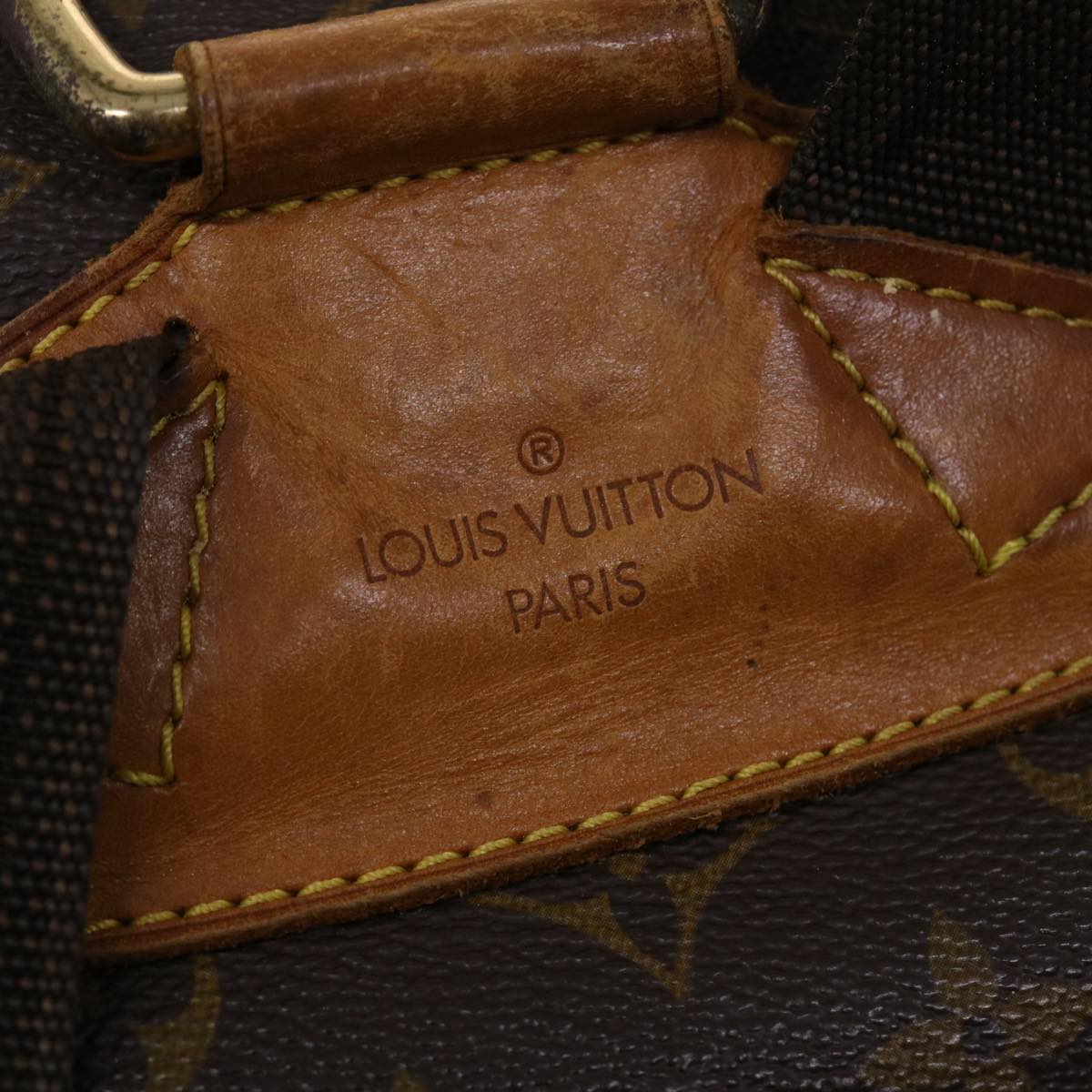 LOUIS VUITTON Monogram Montsouris GM Backpack M51135 LV 47014