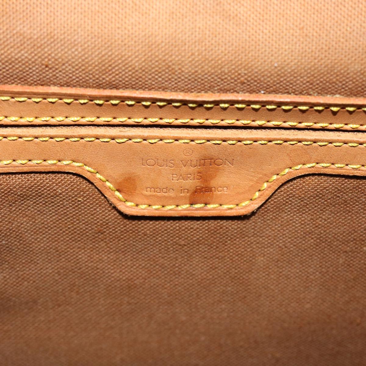 LOUIS VUITTON Monogram Montsouris GM Backpack M51135 LV 47014