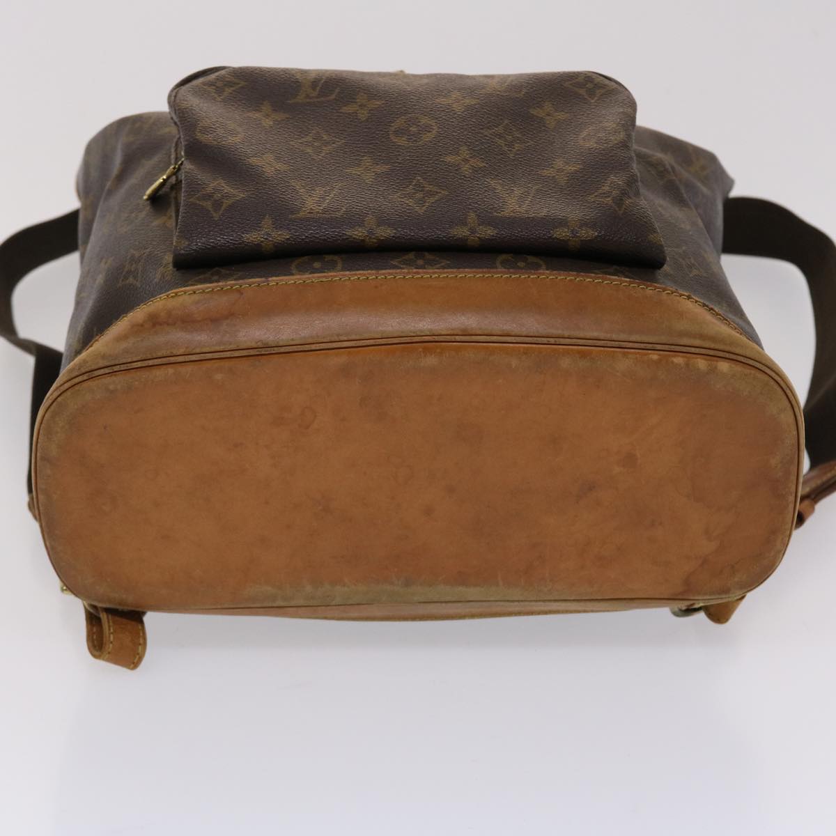 LOUIS VUITTON Monogram Montsouris GM Backpack M51135 LV 47014