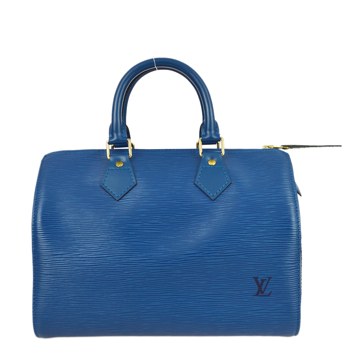 Louis Vuitton 1996 Blue Epi Speedy 25 M43015