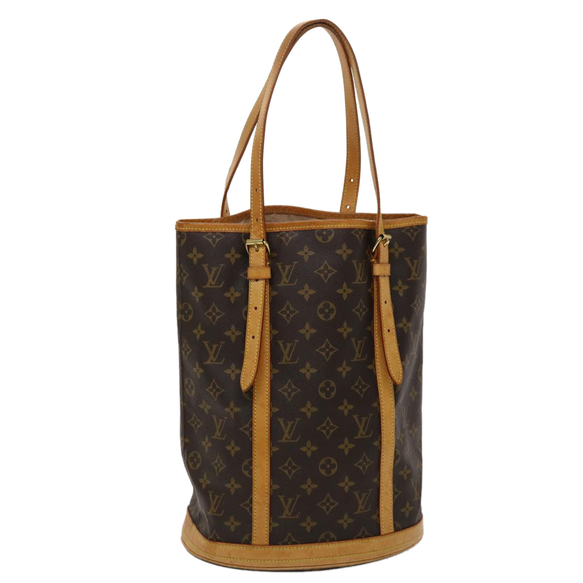 LOUIS VUITTON Monogram Bucket GM Shoulder Bag M42236 LV 47018