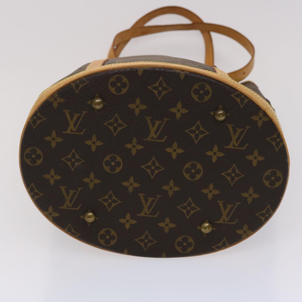 LOUIS VUITTON Monogram Bucket GM Shoulder Bag M42236 LV 47018