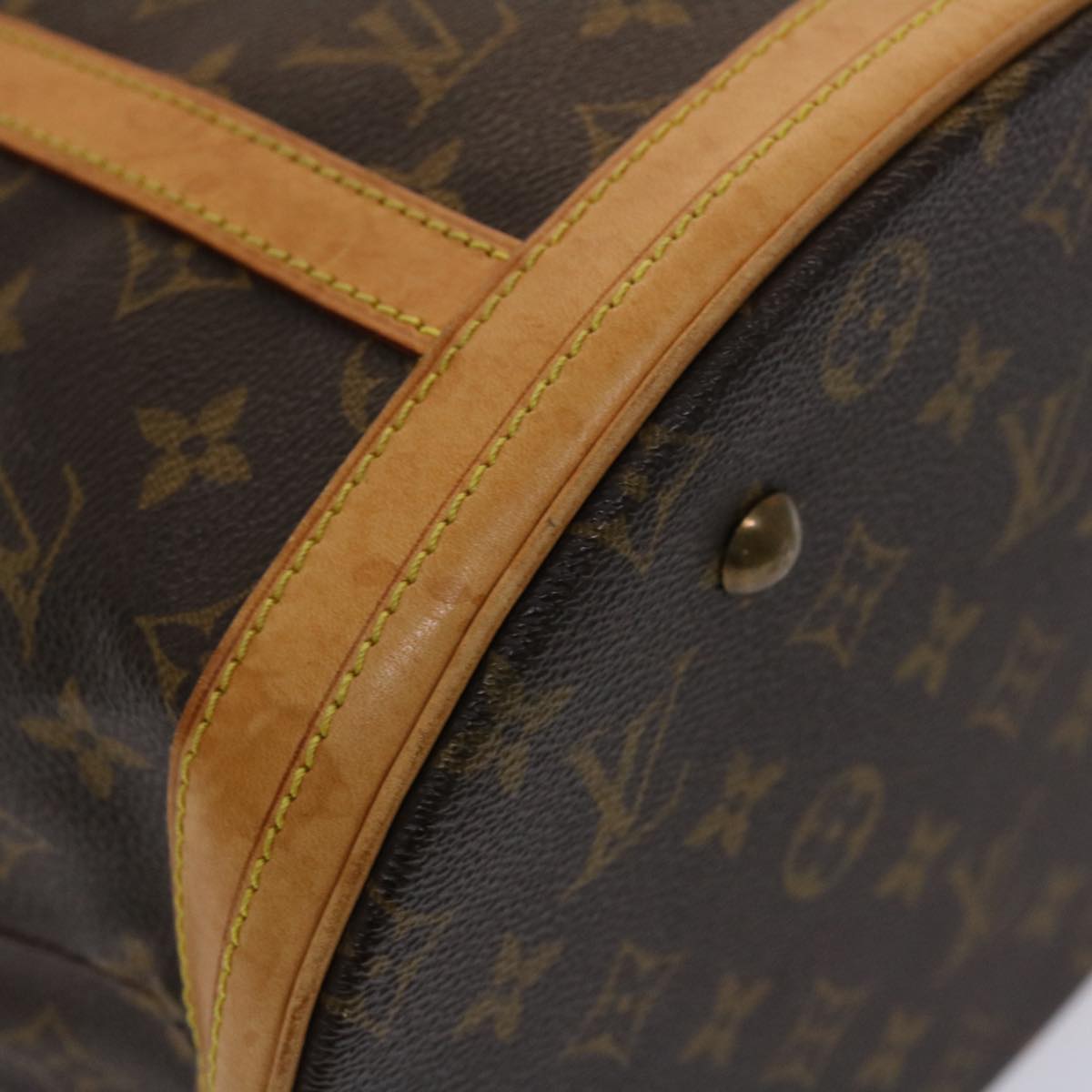 LOUIS VUITTON Monogram Bucket GM Shoulder Bag M42236 LV 47018