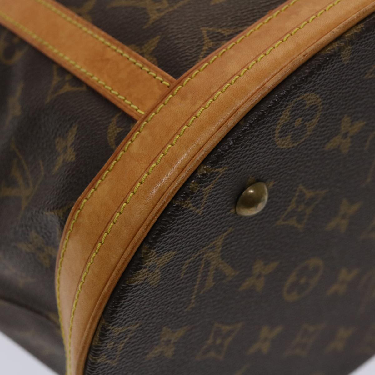 LOUIS VUITTON Monogram Bucket GM Shoulder Bag M42236 LV 47018