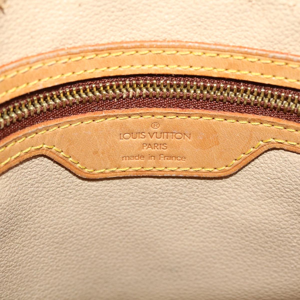LOUIS VUITTON Monogram Bucket GM Shoulder Bag M42236 LV 47018