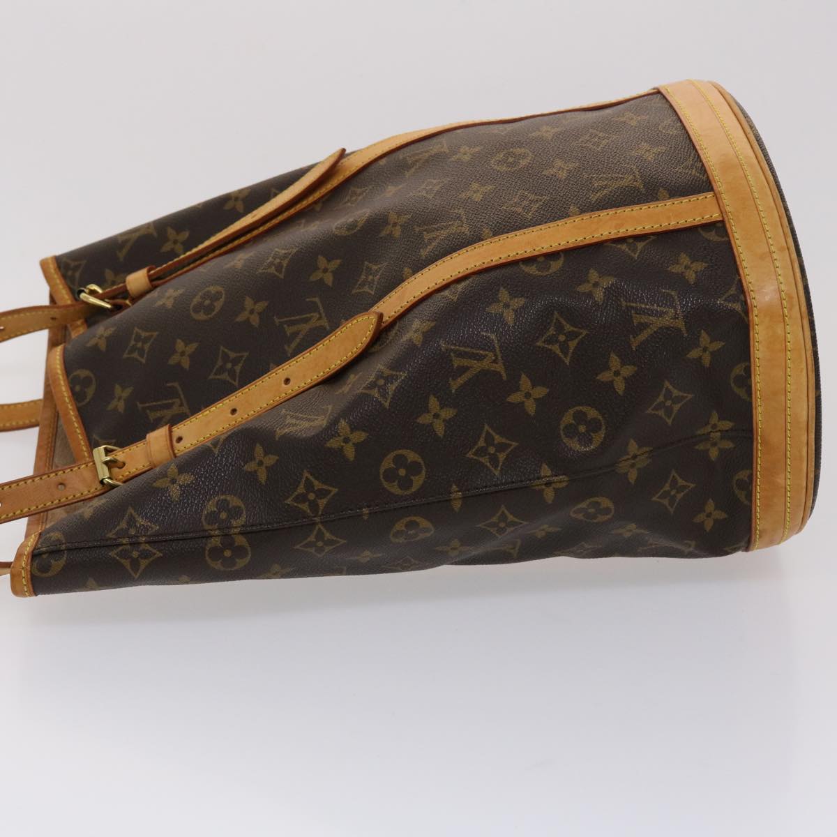LOUIS VUITTON Monogram Bucket GM Shoulder Bag M42236 LV 47018