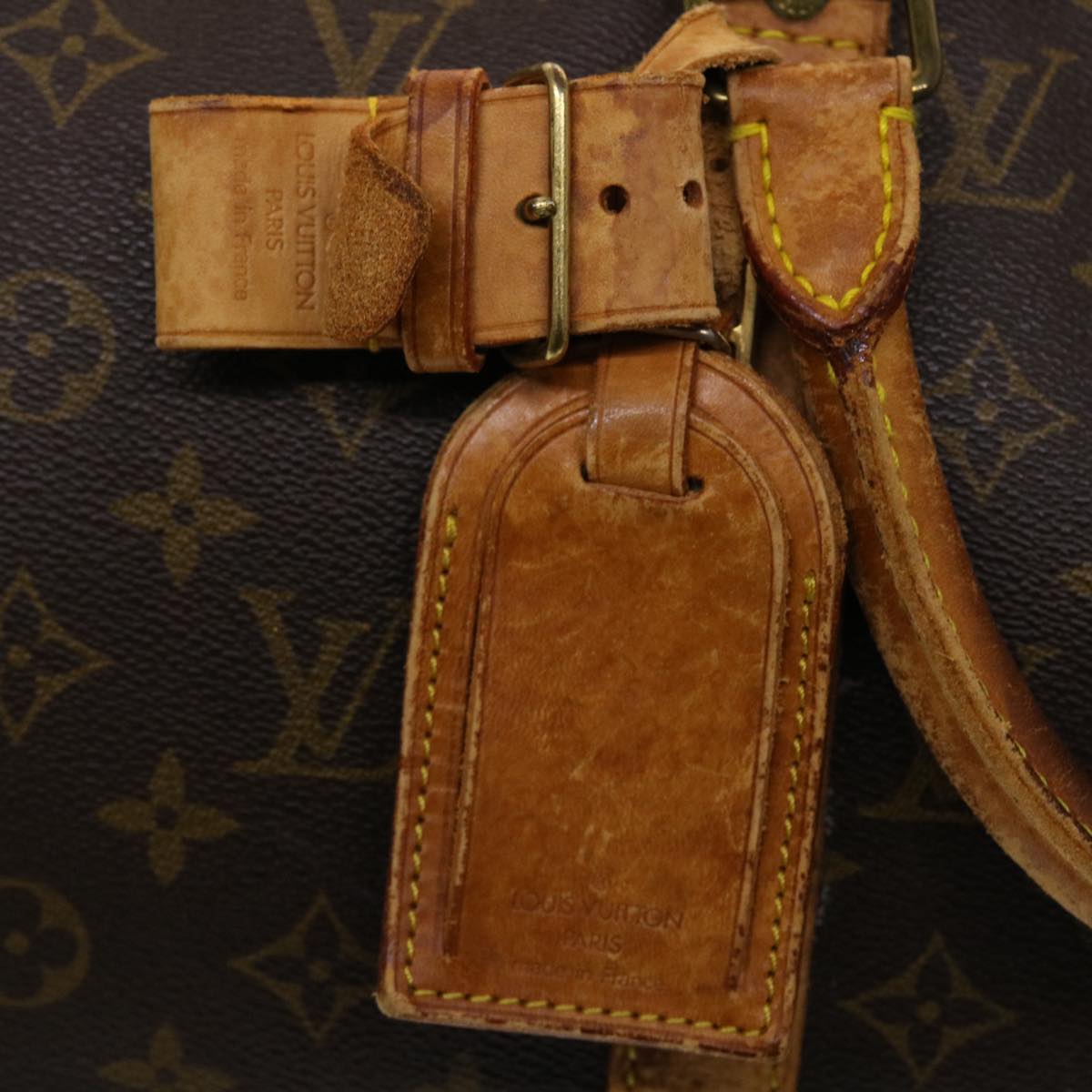 LOUIS VUITTON Monogram Keepall Bandouliere 50 Boston Bag M41416 LV 47028