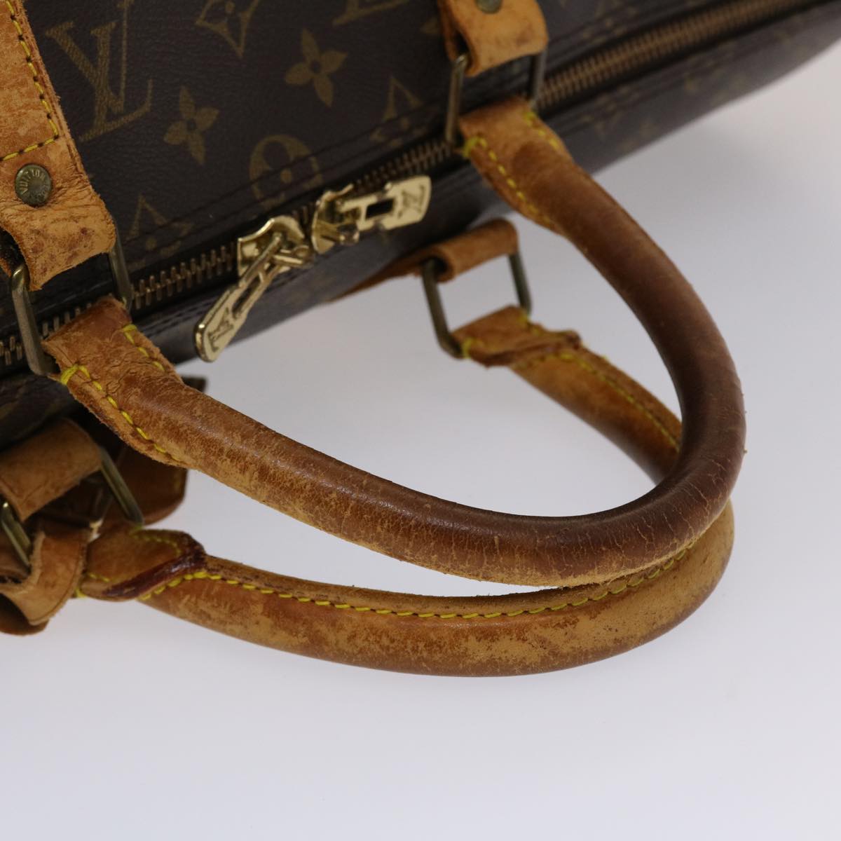 LOUIS VUITTON Monogram Keepall Bandouliere 50 Boston Bag M41416 LV 47028