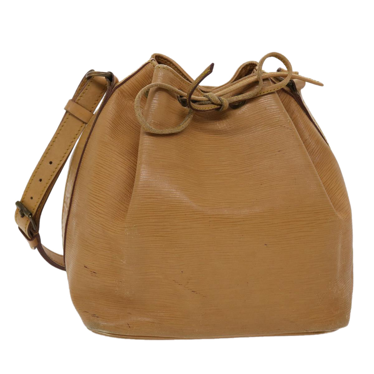 LOUIS VUITTON Epi Petit Noe Shoulder Bag Winnipeg Beige M44106 LV 47036
