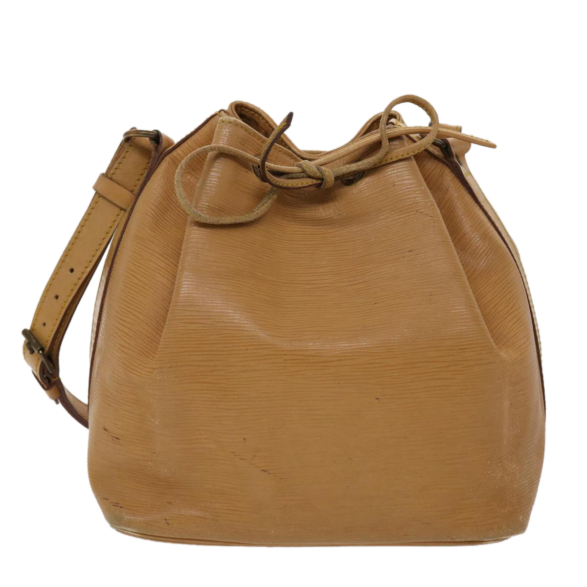 LOUIS VUITTON Epi Petit Noe Shoulder Bag Winnipeg Beige M44106 LV 47036