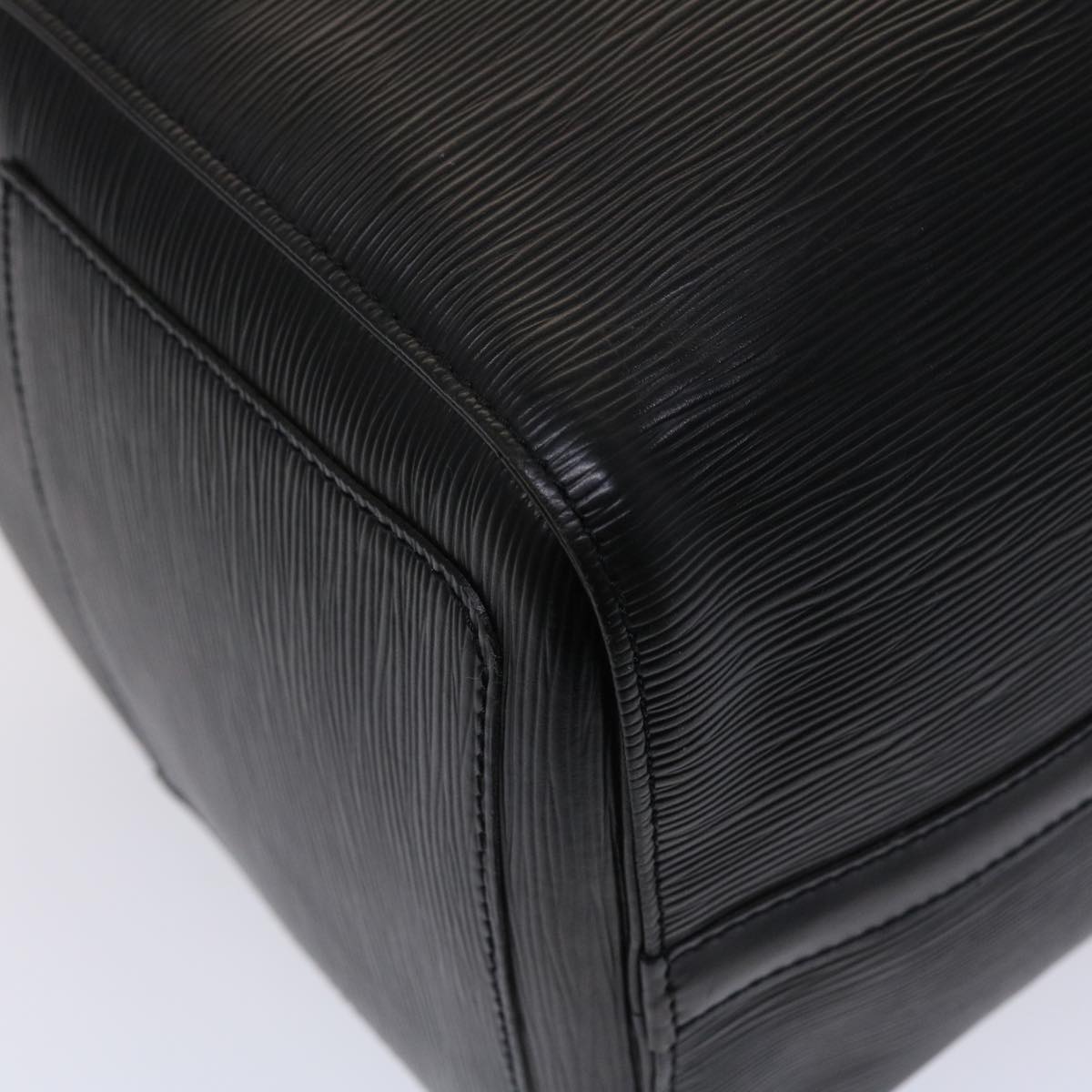 LOUIS VUITTON Epi Keepall 45 Boston Bag Noir M42972 LV 47047