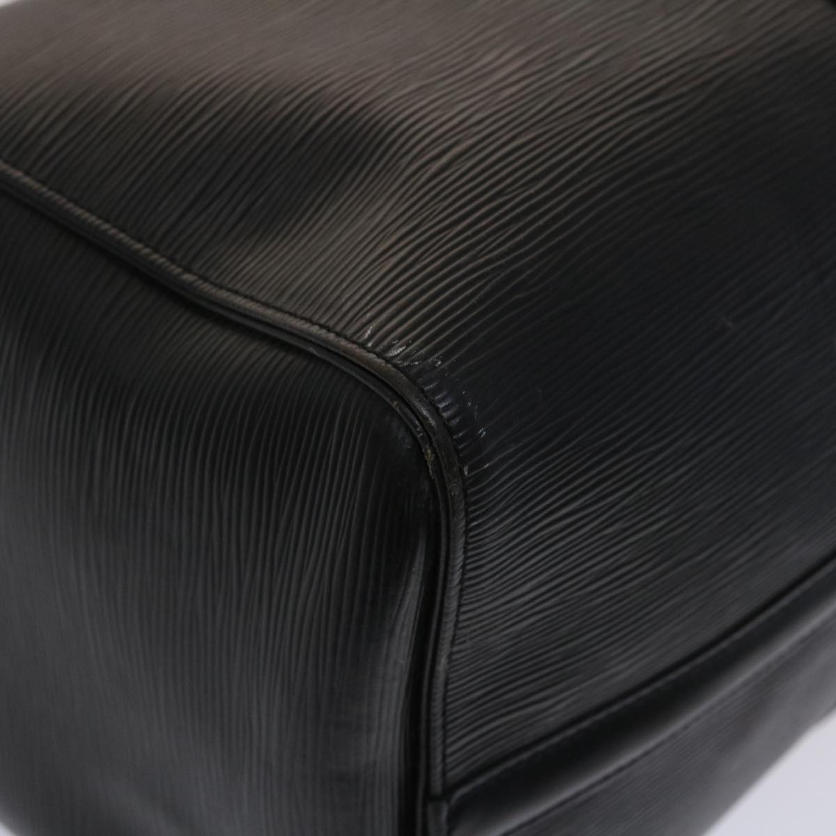 LOUIS VUITTON Epi Keepall 45 Boston Bag Noir M42972 LV 47047