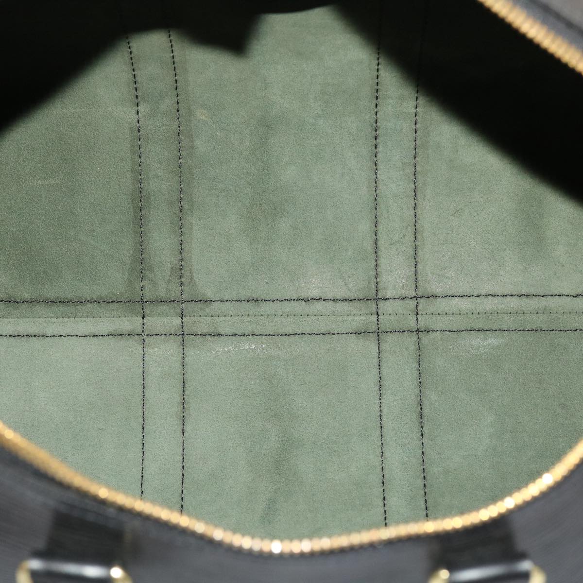 LOUIS VUITTON Epi Keepall 45 Boston Bag Noir M42972 LV 47047