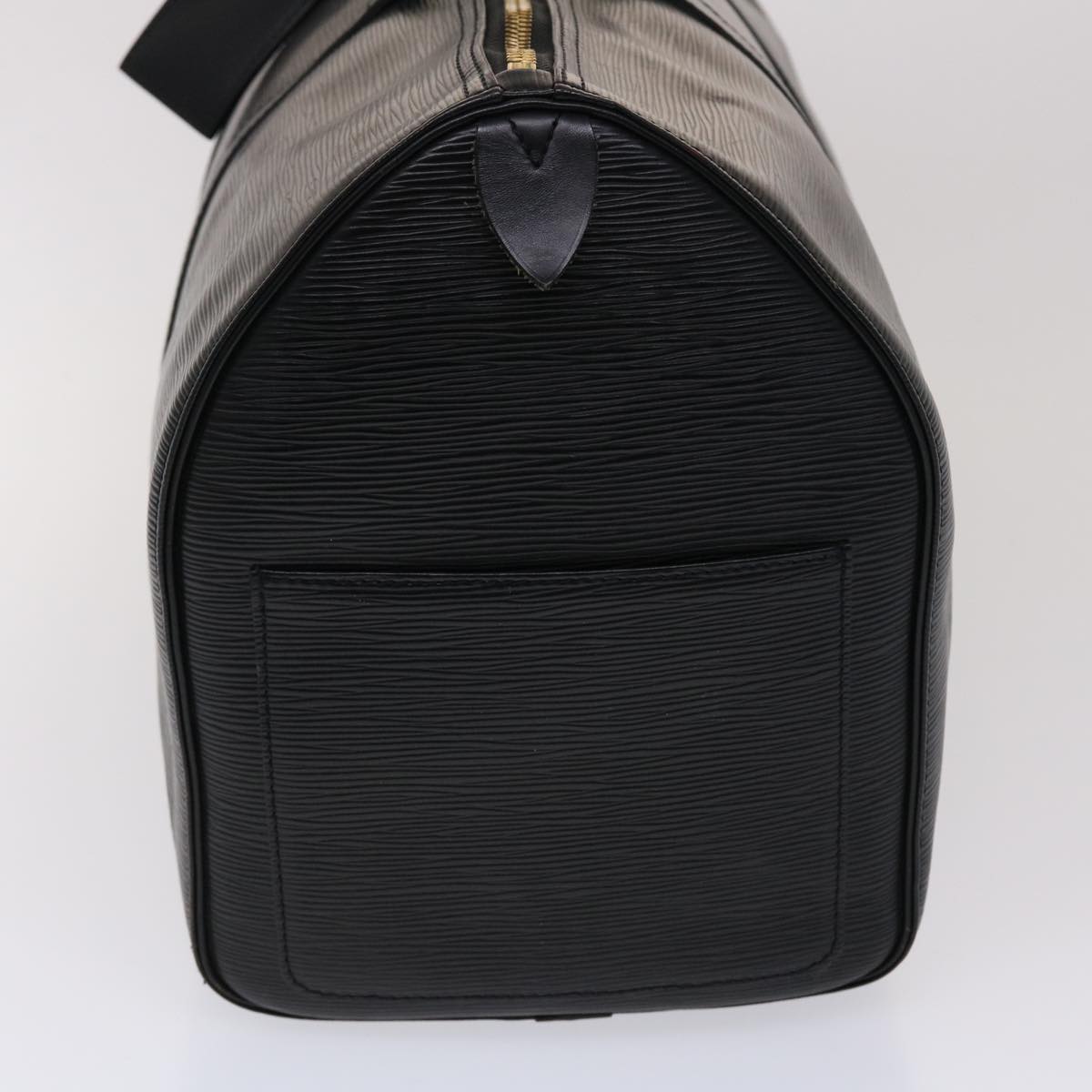 LOUIS VUITTON Epi Keepall 45 Boston Bag Noir M42972 LV 47047
