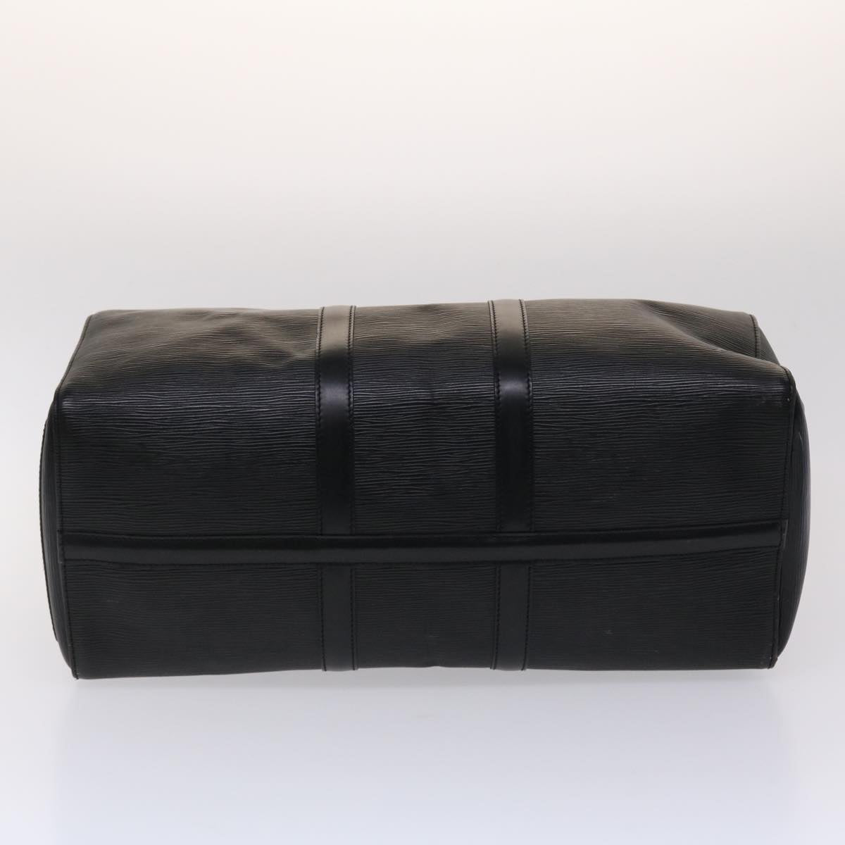 LOUIS VUITTON Epi Keepall 45 Boston Bag Noir M42972 LV 47047