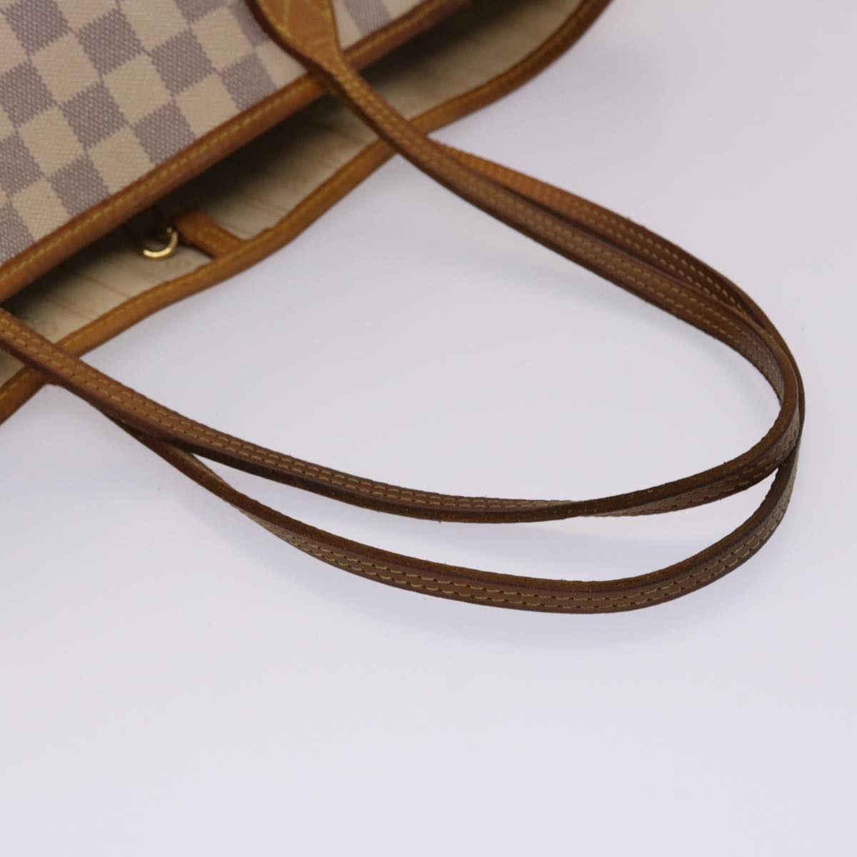 LOUIS VUITTON Damier Azur Neverfull MM Tote Bag N41605 LV 47111