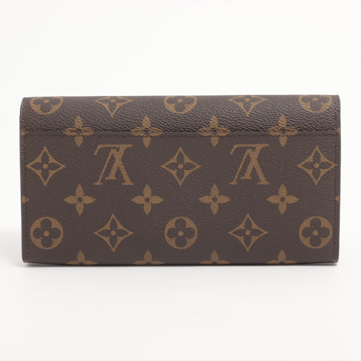 Louis Vuitton Monogram Portefoliosara M60531 Brown Long   Wallet