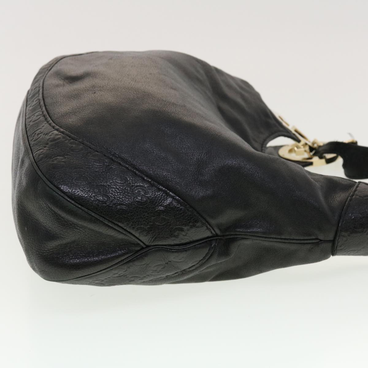 Luxury Gucci Trending 2025 GG Canvas ssima Shoulder Bag Leather Black