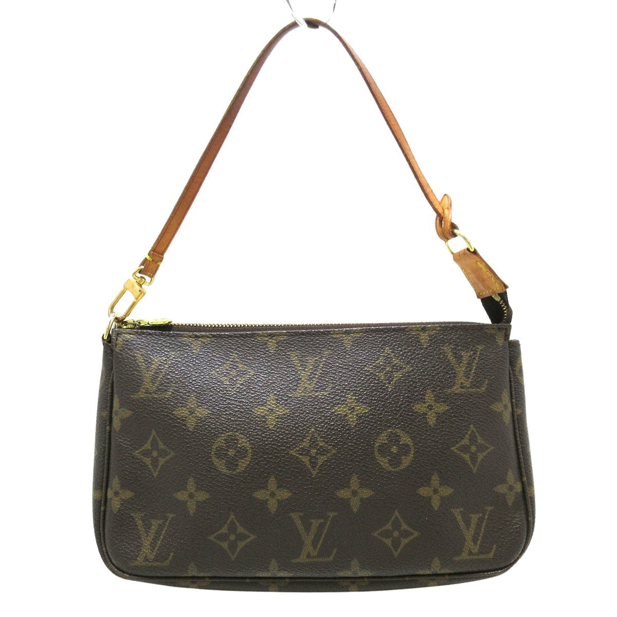 Louis Vuitton Pochette Accessoire  Canvas Clutch Bag ()