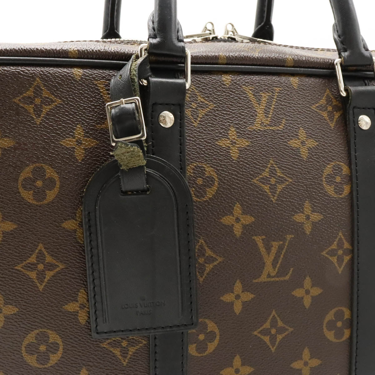 Louis Vuitton Monogram Maker PDV Port Documentary Voyager GM Business Bag 2WAY M40224