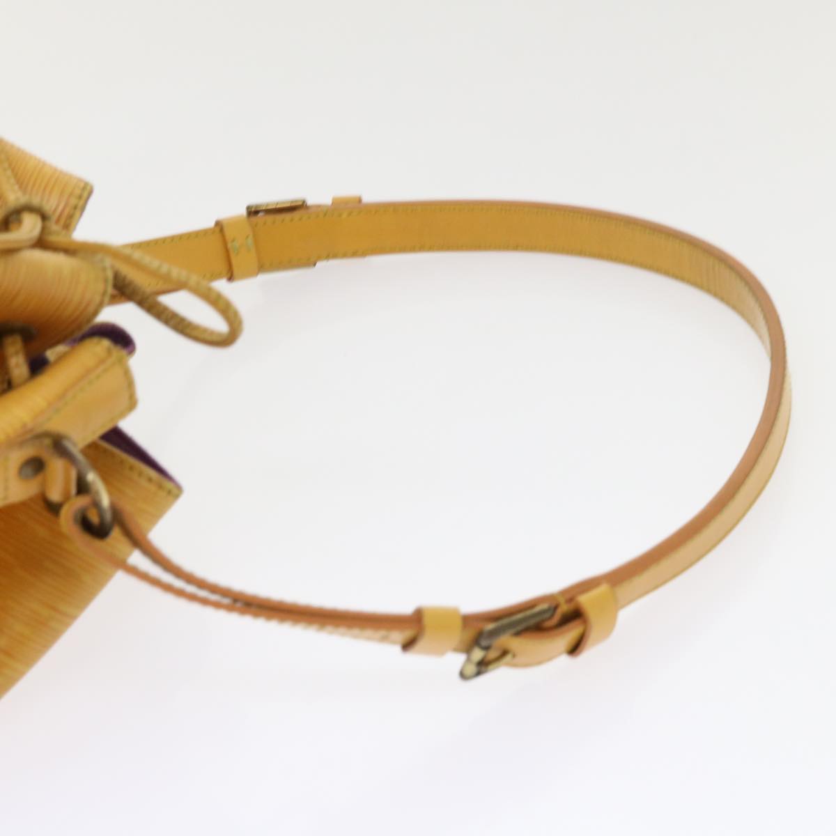 LOUIS VUITTON Epi Petit Noe Shoulder Bag Tassili Yellow M44109 LV 47833