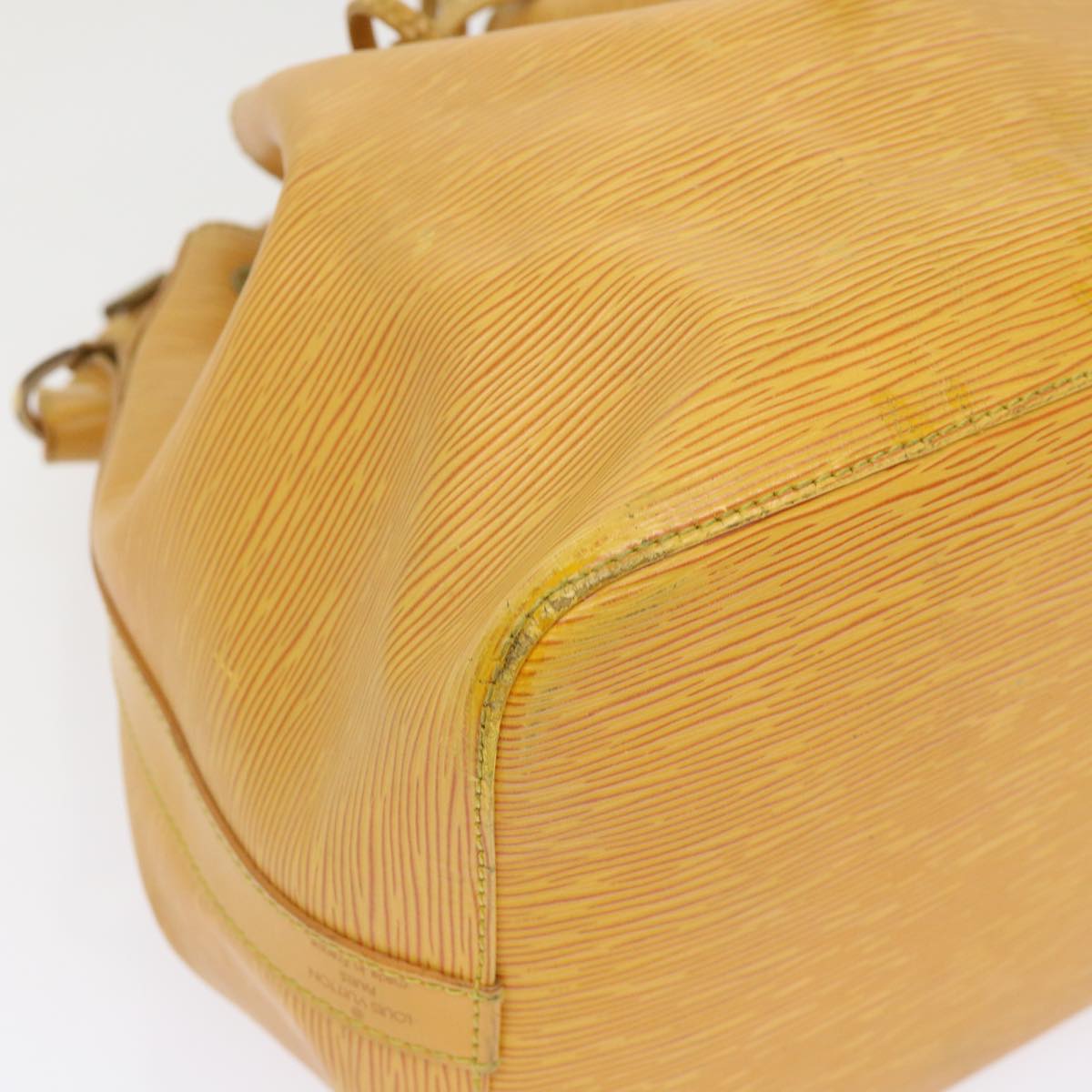 LOUIS VUITTON Epi Petit Noe Shoulder Bag Tassili Yellow M44109 LV 47833