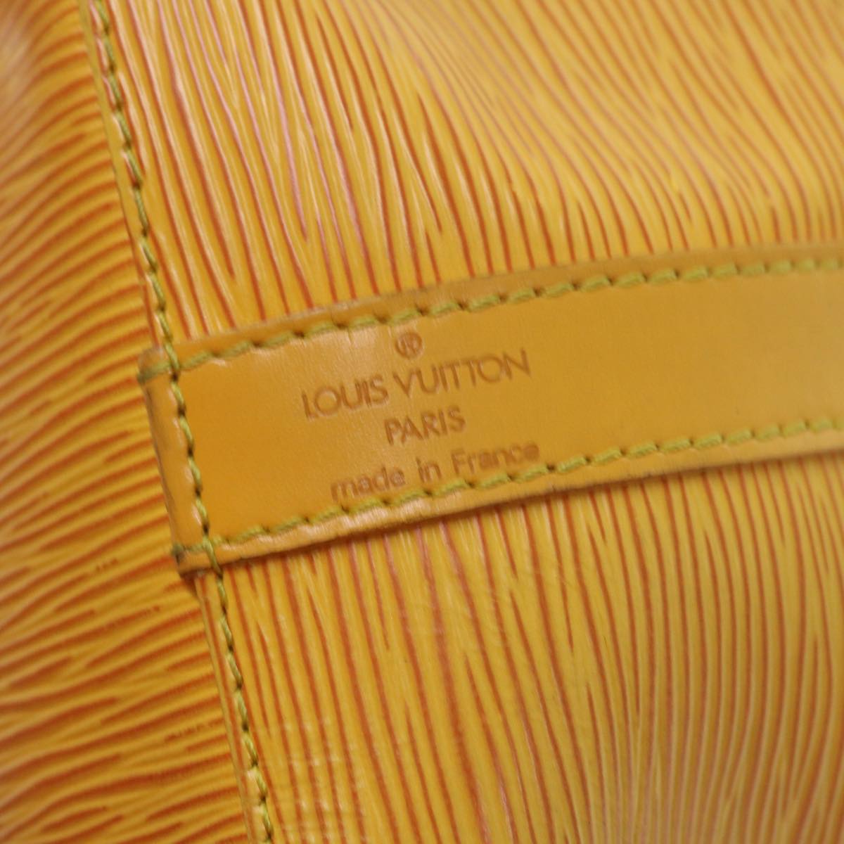 LOUIS VUITTON Epi Petit Noe Shoulder Bag Tassili Yellow M44109 LV 47833
