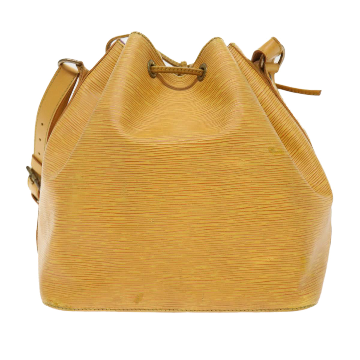 LOUIS VUITTON Epi Petit Noe Shoulder Bag Tassili Yellow M44109 LV 47833