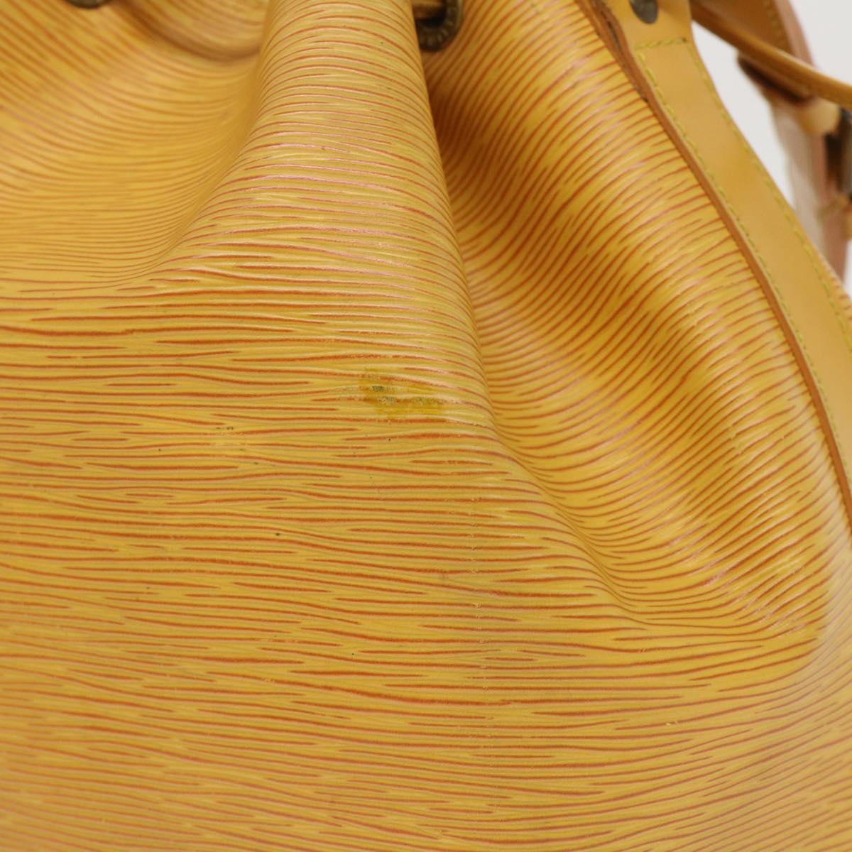 LOUIS VUITTON Epi Petit Noe Shoulder Bag Tassili Yellow M44109 LV 47833