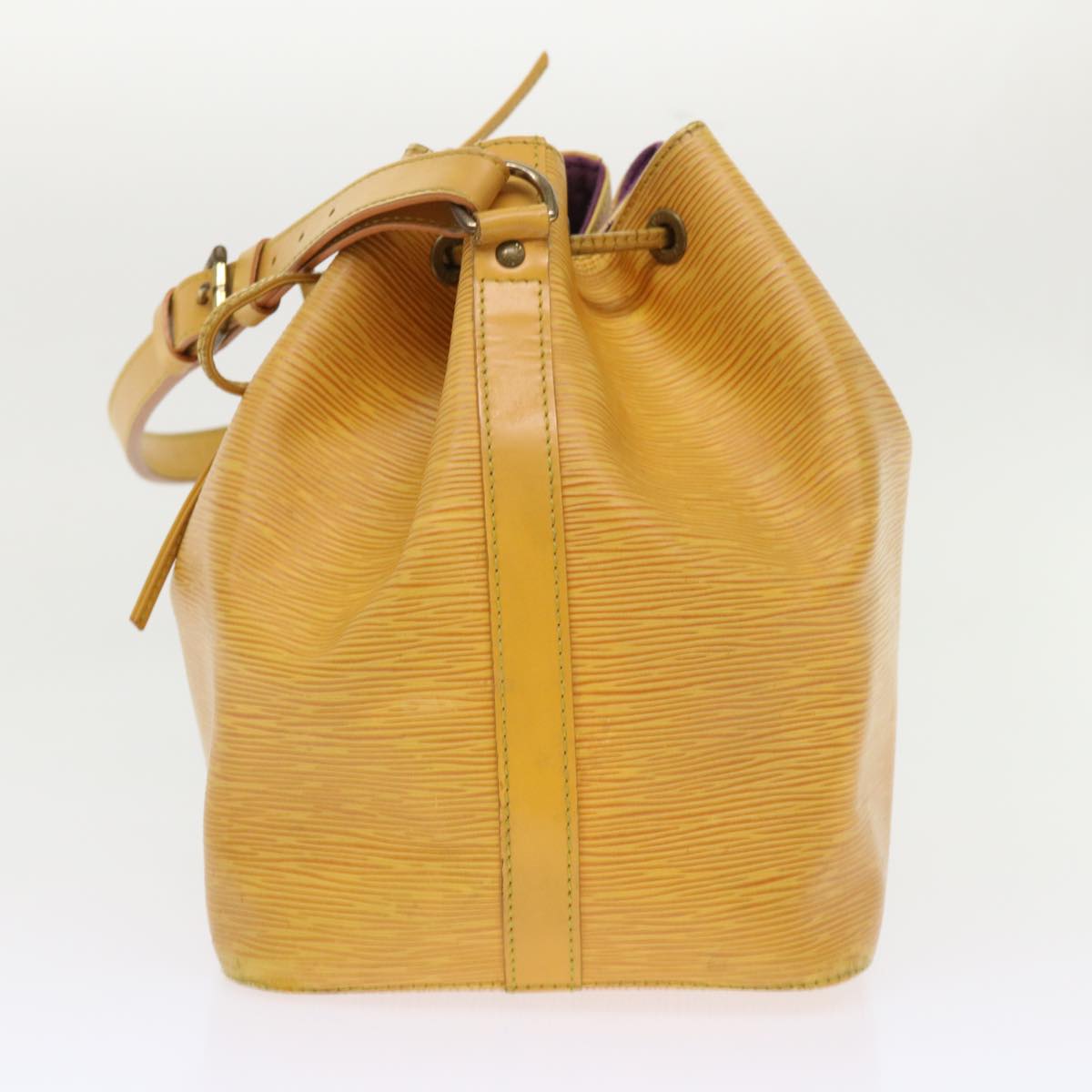 LOUIS VUITTON Epi Petit Noe Shoulder Bag Tassili Yellow M44109 LV 47833