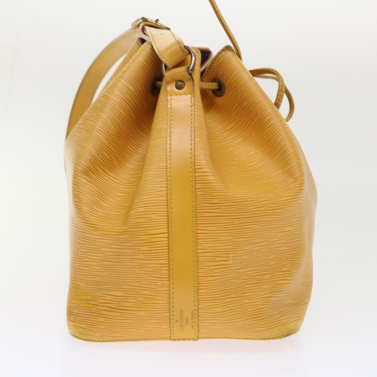 LOUIS VUITTON Epi Petit Noe Shoulder Bag Tassili Yellow M44109 LV 47833