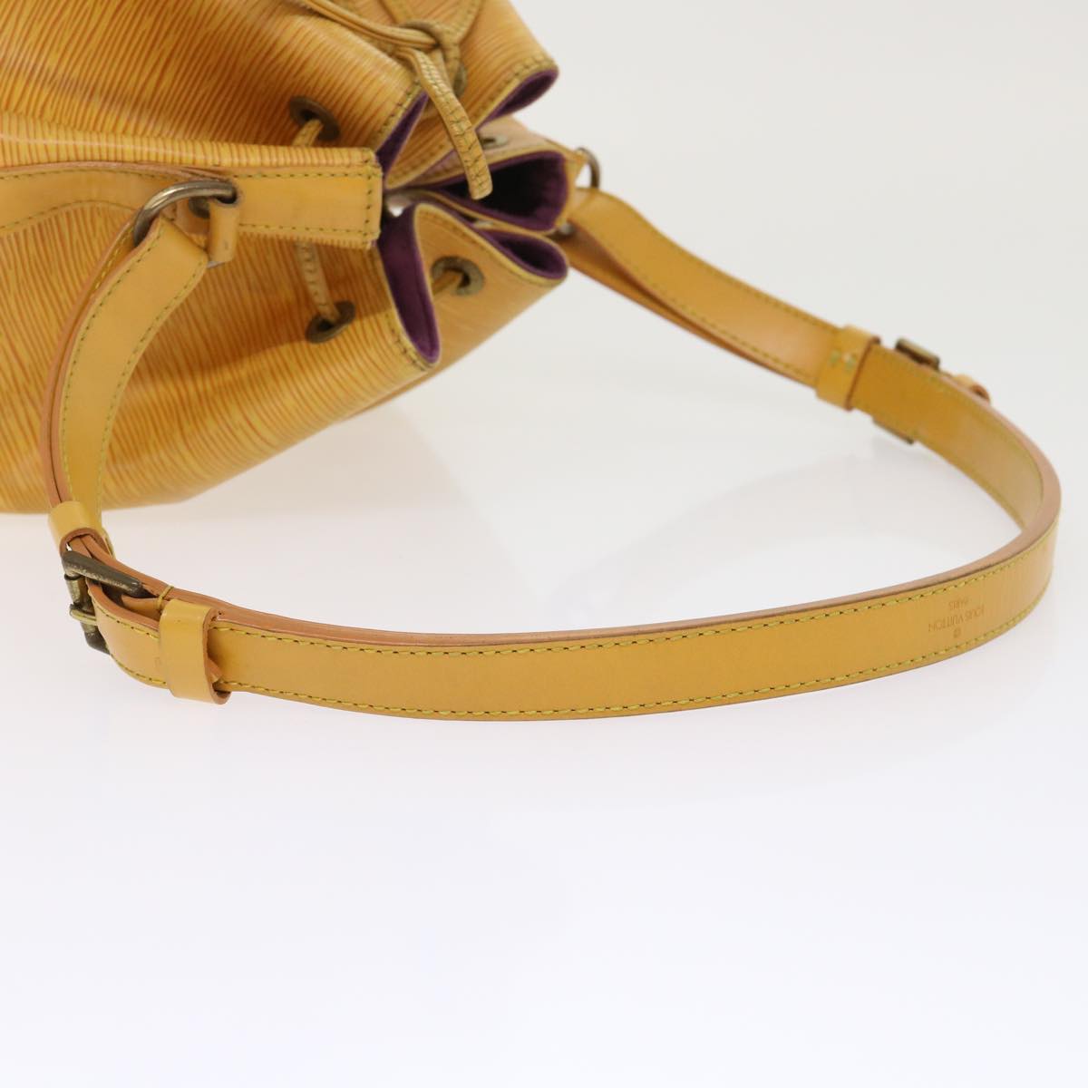LOUIS VUITTON Epi Petit Noe Shoulder Bag Tassili Yellow M44109 LV 47833