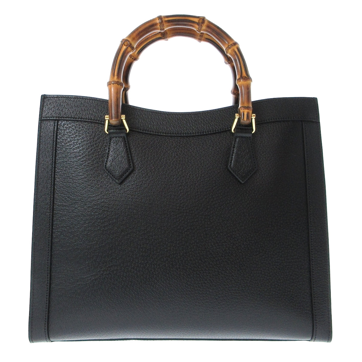 Gucci Bamboo  Leather Tote Bag ()