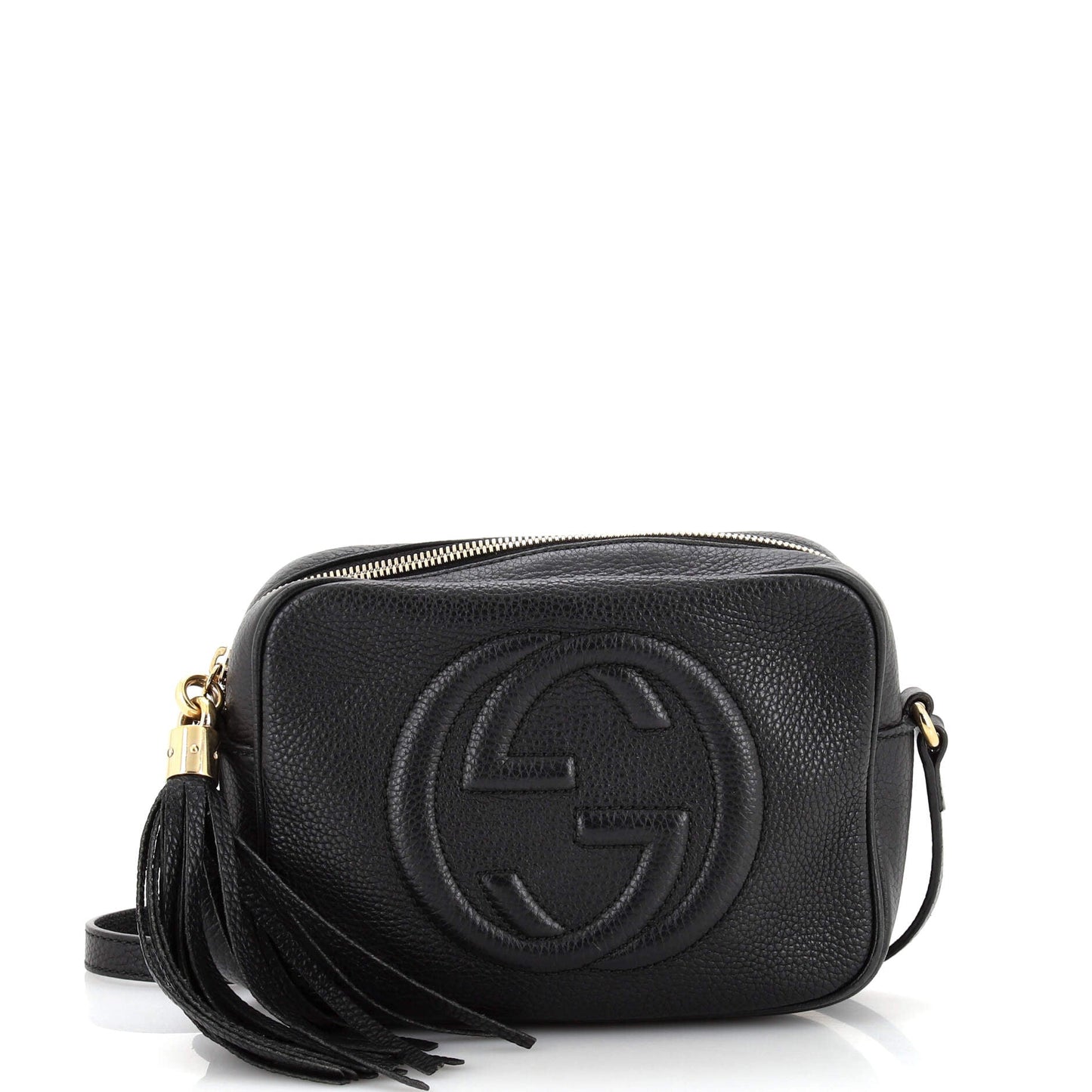 Luxury Gucci Trending 2025 Soho Disco Crossbody Bag Leather Small