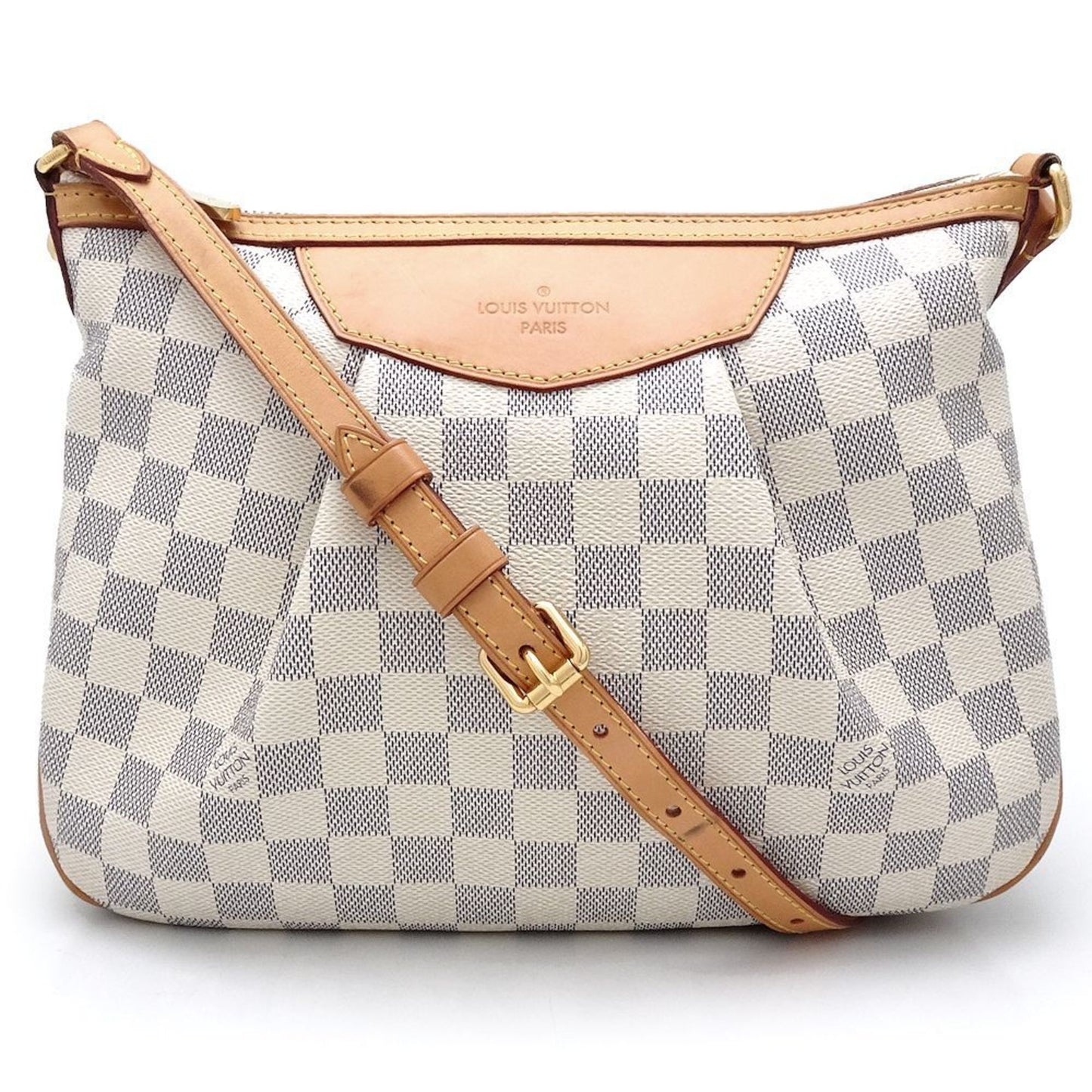 Louis Vuitton Siracusa  Canvas Shoulder Bag ()