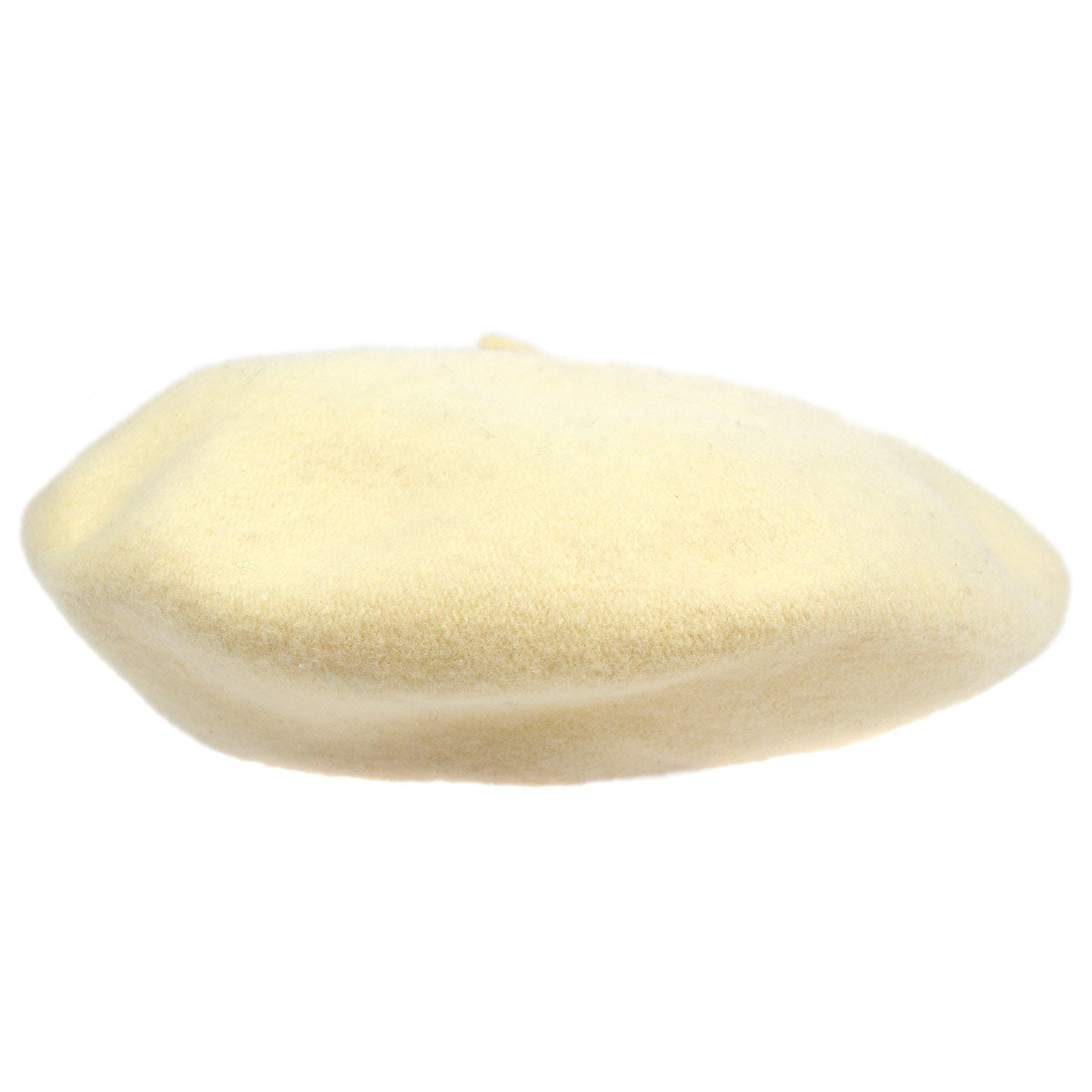 Luxury Chanel Hat Beret Ivory Small New