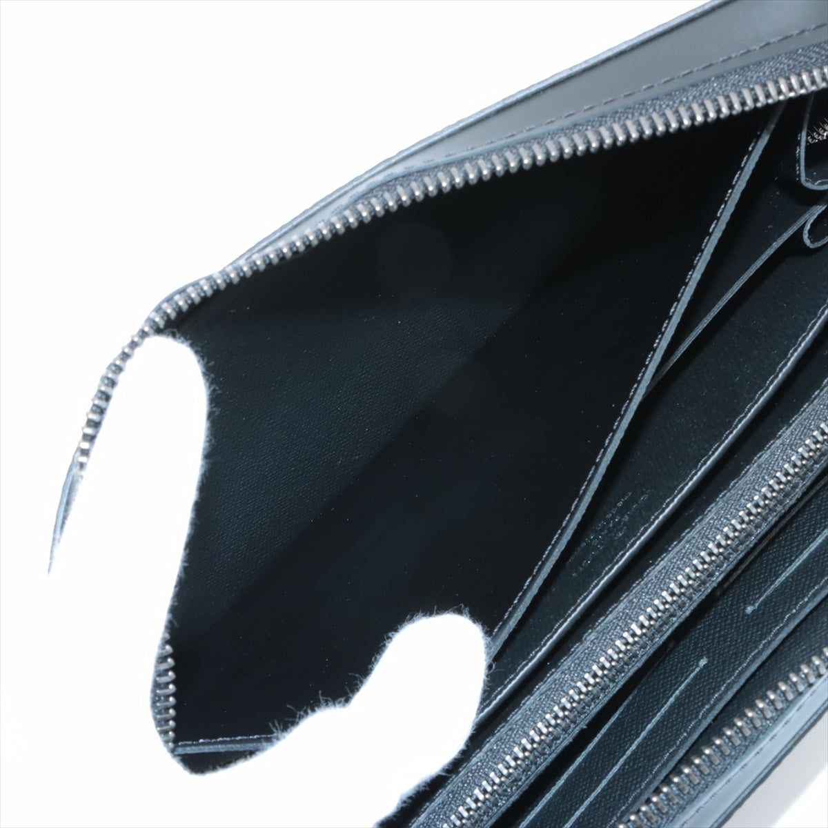 Louis Vuitton monogram zipper XL M61698 black round zipper wallet  reaction    store