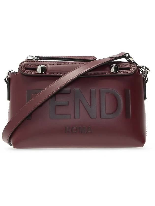 Luxury Fendi By The Way Boston Shoulder Bag Barolo Wine